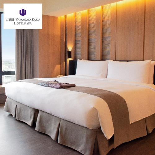 礁溪【山形閣溫泉飯店】平日標準房一泊二食雙人住宿券(可加價用於假日)