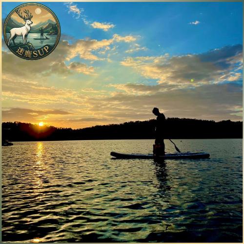 南投日月潭SUP立槳【迷鹿SUP】水上活動體驗券(日出團、日落團、深度遊）（MO)